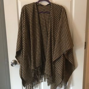2 Houndstooth Ponchos